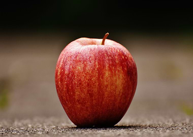 red grey apple