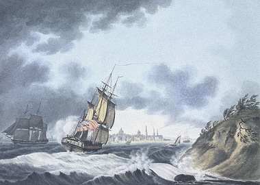 British Royal Navy in Sea