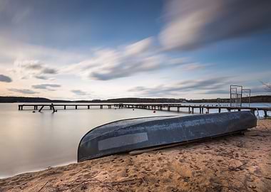 Water Wooden Lake Nature L