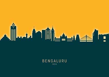 Bengaluru Skyline India