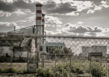 Wasteland power plant