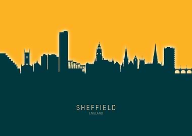Sheffield Skyline England