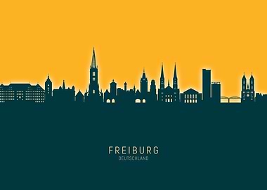 Freiburg Skyline