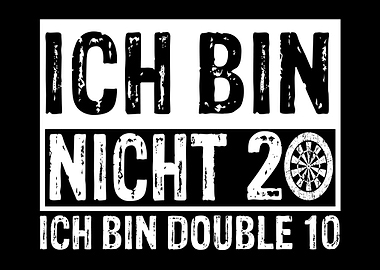 20 Jahre Alt Dart Geschenk