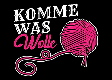 Komme was Wolle