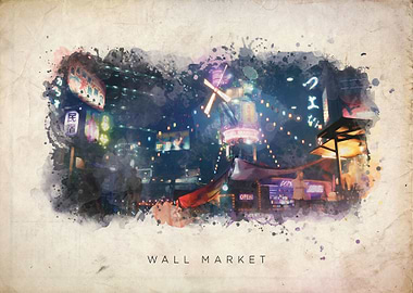 FF7 Wall Market