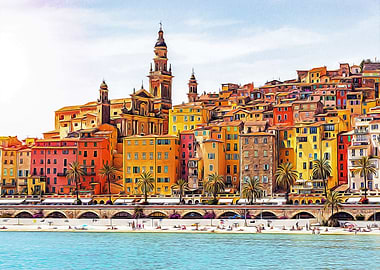 Old village of Menton