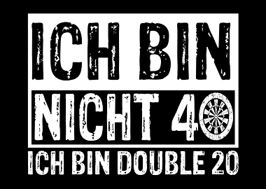 40 Jahre Alt Dart Geschenk