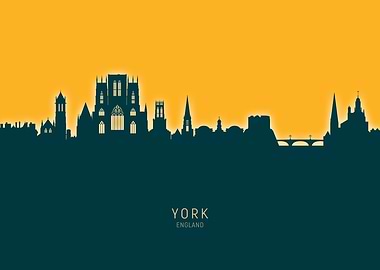 York Skyline England