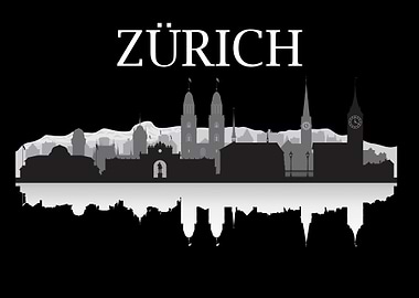 Zuerich City Skyline