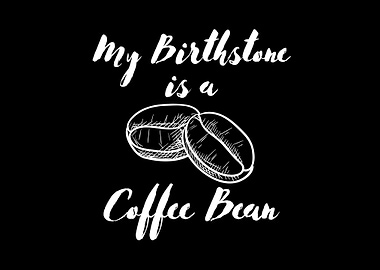 Coffee Birthstone Black