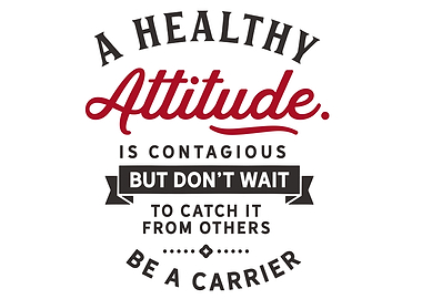 A healthy attitude