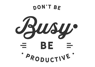be productive