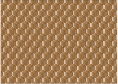 Brown Polygonal Pattern