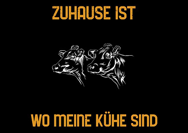 Kuh Design Bauernhof