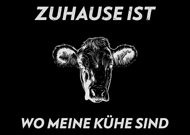 Kuh Design Bauernhof