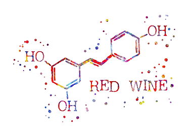 Red wine molecule
