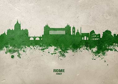 Rome Skyline Italy