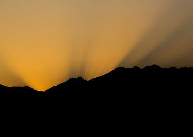 Ticino sunset