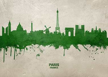 Paris Skyline France