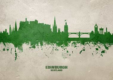 Edinburgh Skyline Scotland