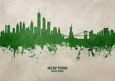 New York Skyline New York