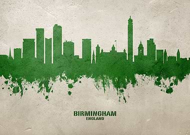 Birmingham Skyline England