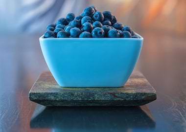 Bowl of Blueberries