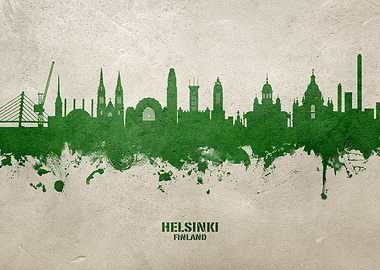 Helsinki Skyline Finland