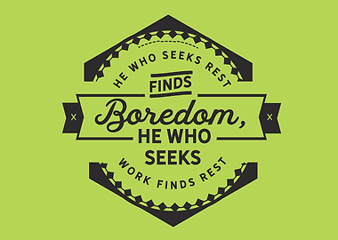 seeks work finds rest