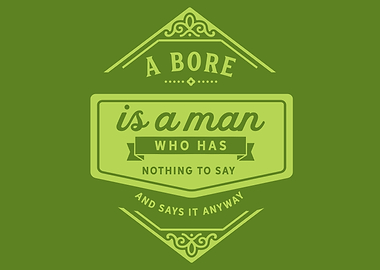 who has nothing to say