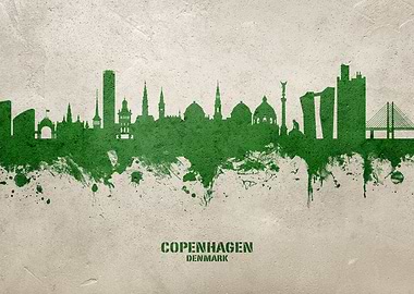 Copenhagen Skyline Denmark