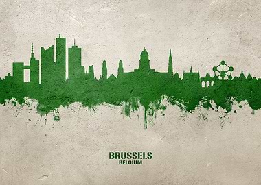 Brussels Skyline Belgium
