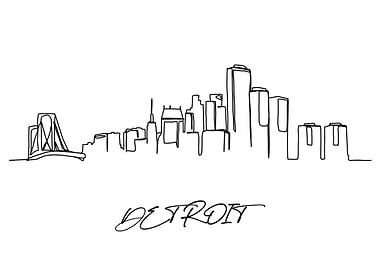 Detroit City Poster