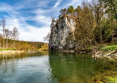 Rock at the Danube