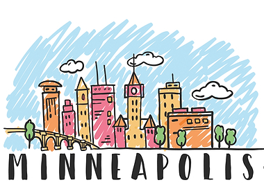 Minneapolis City Poster