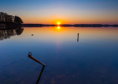 Nature Sunset Water Lake S