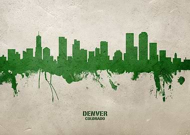 Denver Skyline Colorado