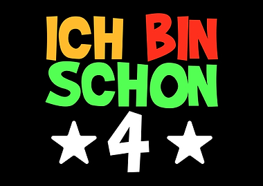 Ich Bin 4 Geburtstag