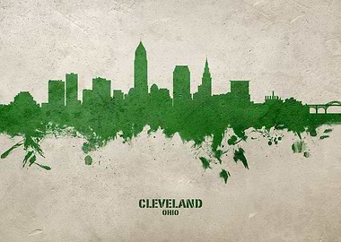 Cleveland Skyline Ohio
