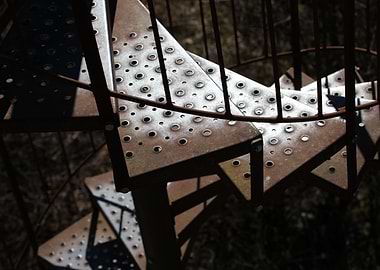 Industrial stairs warehous