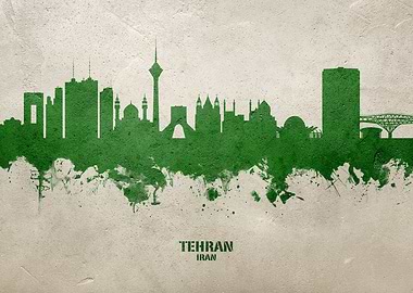 Tehran Skyline Iran