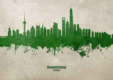Shanghai Skyline China