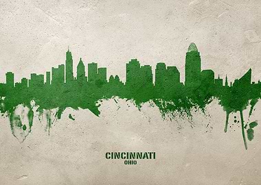 Cincinnati Skyline Ohio