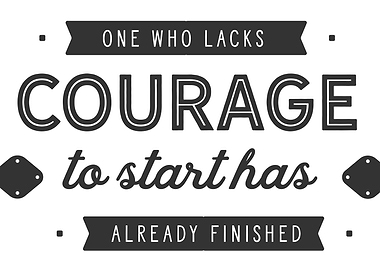 One who lacks courage