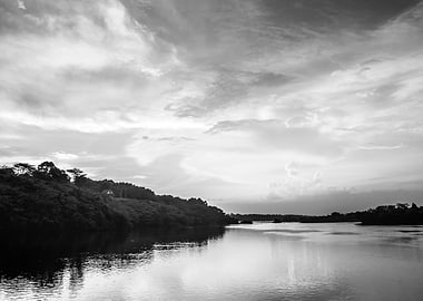 Sunset on Victoria Nile