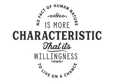 No fact of human nature