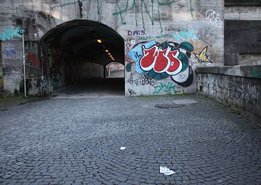 playing cards underground