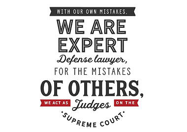 we act as judges