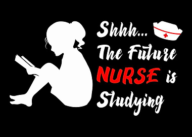 Little Girl Studying